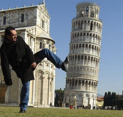 Moviendo la torre de Pisa